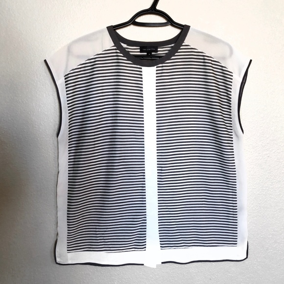 The Limited Stripe Boxy Shirt - Picture 1 of 3